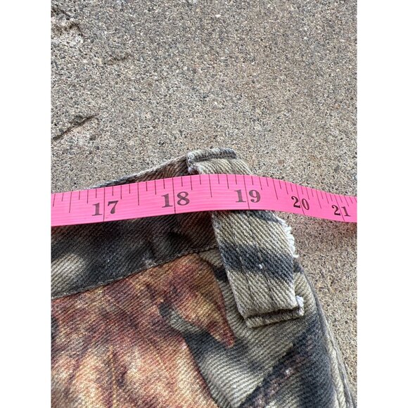 Vintage Mossy Oak Fleece Lined Camouflage Hunting Pants N3 - Picture 4 of 6